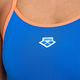 Damen arena Icons Super Fly Back Solid blau/orange einteiliger Badeanzug 005036/751 8