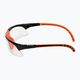 Tecnifibre Squash-Schutzbrille schwarz und orange 54SQGLBK21 4