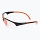 Tecnifibre Squash-Schutzbrille schwarz und orange 54SQGLBK21 5