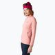 Damen Rossignol Classique Clim Ski-Sweatshirt cooper rosa 3