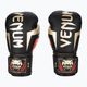 Venum Elite Boxhandschuhe schwarz/gold/rot