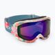 Snowboardbrille für Frauen ROXY Sunset ART J 2021 stone blue jorja / amber rose ml blue