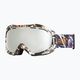 Snowboardbrille für Frauen ROXY Sunset ART J 2021 true black superlights /amber rose ml super silver 5