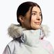 Snowboardjacke für Frauen ROXY Chloe Kim Overhead 2021 gray violet marble 5