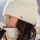 Damen Snowboard Mütze ROXY Nevea Beanie egret 12