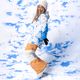 Damen Snowboardhose ROXY Chloe Kim Woodrose mock orange 11