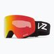 VonZipper Encore schwarz satin/wildlife fire chrome Snowboardbrille 5