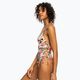 Damen-Badeanzug ROXY Printed Beach Classics Lace UP anthrazit palm song s 5