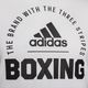 Herren adidas Boxing T-Shirt weiß/schwarz 3