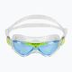 Aquasphere Vista transparent/hellgrün/blaue Kinderschwimmmaske MS5630031LB 2