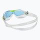 Aquasphere Vista transparent/hellgrün/blaue Kinderschwimmmaske MS5630031LB 4