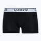 Lacoste Herren Boxershorts 5H8385 3 Paar schwarz 2