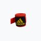 Adidas Boxbandagen 255 cm rot/gelb