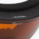 Skibrille Alpina Nakiska black matt/orange 5