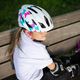 Fahrradhelm für Kinder Alpina Pico pearlwhite butterflies gloss 8