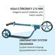 Hudora Bigwheel 215 Motorroller blau 14126 10