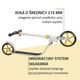 Hudora Bigwheel 215 Motorroller beige 14127 10