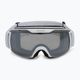 Skibrille UVEX Downhill 2 S LM white mat/mirror silver/clear 55//438/126 2