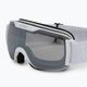 Skibrille UVEX Downhill 2 S LM white mat/mirror silver/clear 55//438/126 5