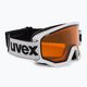 Skibrille UVEX Athletic LGL white/lasergold lite rose 55//522/213