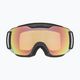 Skibrille UVEX Downhill 2 S black mat/mirror rose colorvision yellow 55//447/243 7