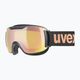 Skibrille UVEX Downhill 2 S black mat/mirror rose colorvision yellow 55//447/243 8