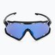 UVEX Sportstyle 228 schwarz matt/verspiegelt blau Fahrradbrille 53/2/067/2206 3
