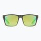 Uvex Lgl 50 CV oliv-matt/grün verspiegelte Sonnenbrille 53/3/008/7795 6
