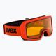 Skibrille UVEX Saga TO fierce red mat/mirror red laser/gold lite/clear 55/1/351/33