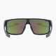 UVEX Sonnenbrille LGL 51 schwarz matt/grün verspiegelt 53/3/025/2215 9
