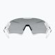 Fahrradbrille UVEX Sportstyle 231 2.0 Set weiß schwarz matt/verspiegelt silber 53/3/027/8216 10