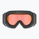 UVEX Evidnt Attract CV S2 Skibrille schwarz matt/verspiegelt rot/contr orange/klar 3