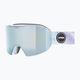 UVEX Evidnt Attract CV S3 arktisch blau matt/verspiegelt saphir/cont grün/klar Skibrille