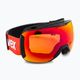 UVEX Downhill 2100 CV S2 Skibrille schwarz shiny/mirror scarlet/colorvision orange