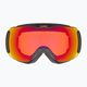 UVEX Downhill 2100 CV S2 Skibrille schwarz shiny/mirror scarlet/colorvision orange 6