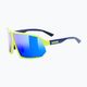 UVEX Sportstyle 237 gelb blau matt/verspiegelt blaue Sonnenbrille