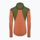 Damen Maloja SchioM grün-orangefarbenes Sweatshirt 34150-1-0560 2