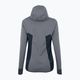 Damen Salewa Puez Hybrid PL FZ Hoody Fleece-Sweatshirt grau 00-0000027389 4