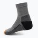 Herren-Trekking-Socken Salewa MTN TRN AM QRT grau 00-0000069034 2