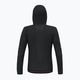 Herren-Trekking-Sweatshirt Salewa Pedroc PL Hooded schwarz aus 2