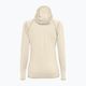 Trekking Sweatshirt Hoodie Damen Salewa Agner Hybrid PL/DST oatmeal melange 2