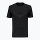 Herren Salewa Pure Eagle Frame Dry T-shirt schwarz aus