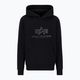 Herren Alpha Industries Basic Carbon Hoody schwarz 3