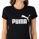 Damen Trainings-T-Shirt PUMA ESS Logo Tee schwarz 586774_01 4