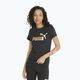 PUMA ESS+ Metallic Logo Tee für Damen puma schwarz/gold foll