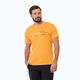 Jack Wolfskin Peak Graphic Herren-Trekking-T-Shirt orange 1807183