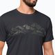Jack Wolfskin Peak Graphic Herren-Trekking-T-Shirt schwarz 1807183 3