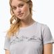 Damen-Trekking-T-Shirt Jack Wolfskin Crosstrail Graphic weiß 1807213 3