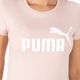Damen Trainings-T-Shirt PUMA ESS Logo Tee rosa 586775_47 4