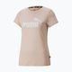 Damen Trainings-T-Shirt PUMA ESS Logo Tee rosa 586775_47 5